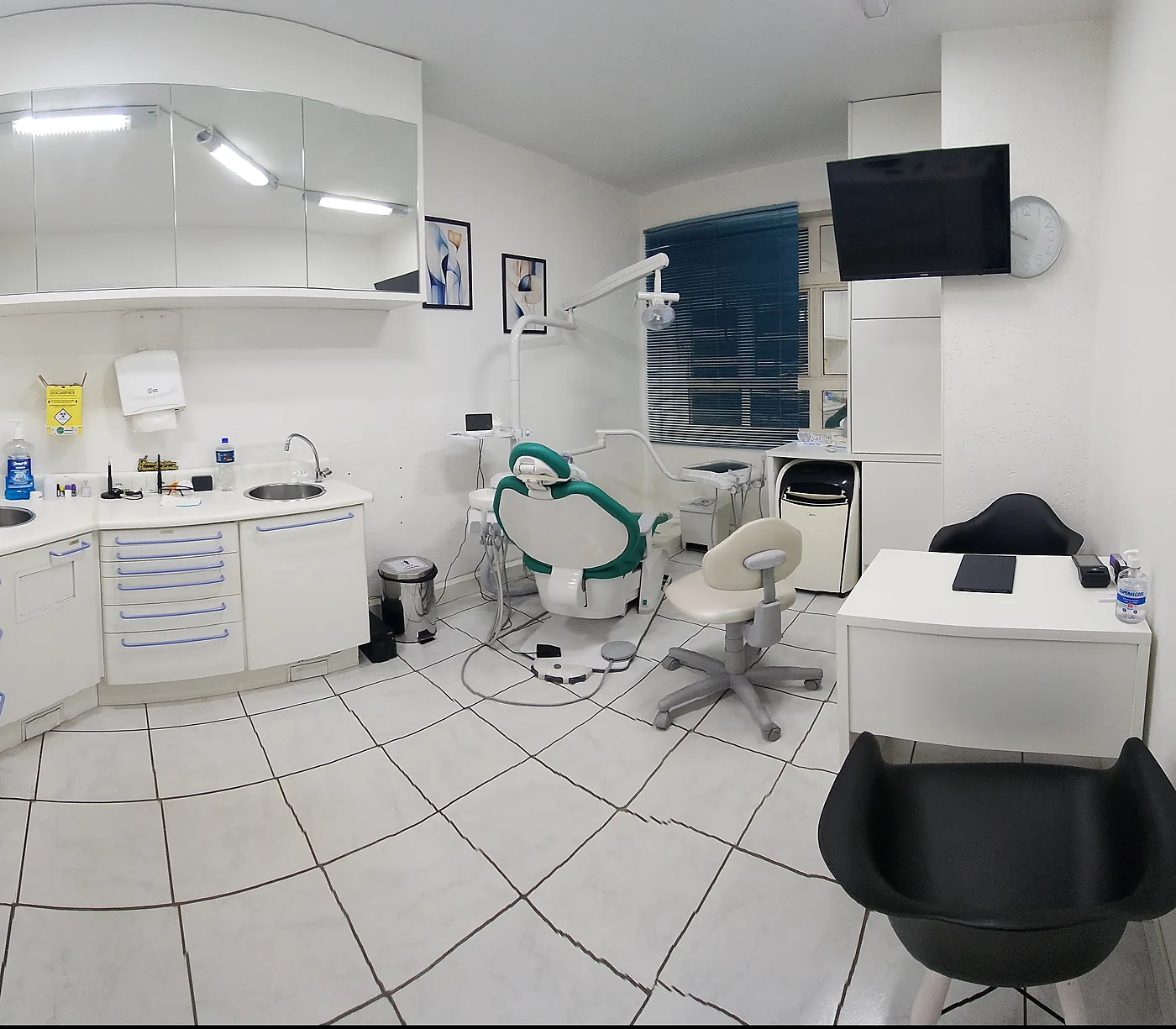 Sala de atendimento da Trattare Odontologia